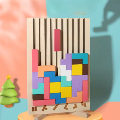 ワクワクパズル積み木